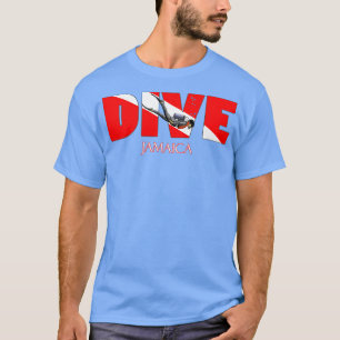 DIVE Jamaica SCUBA Diving Snorkeling T-Shirt