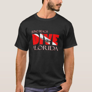 Dive Juno Beach Florida Scuba Diving Snorkeling T-Shirt