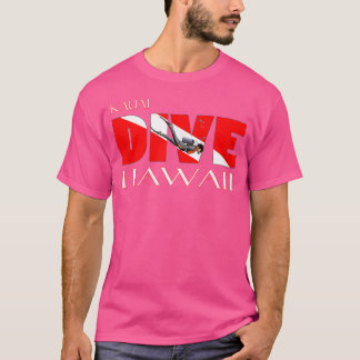 Dive Kauai Hawaii Scuba Diving Snorkeling T-Shirt