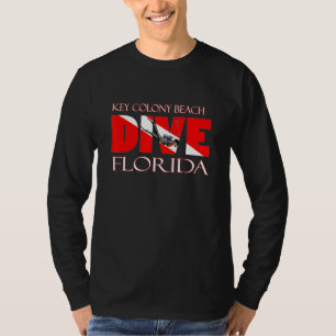 Dive Key Colony Beach Florida Scuba Diving Snorkel T-Shirt