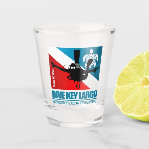 Dive Key Largo DF2 Shot Glass