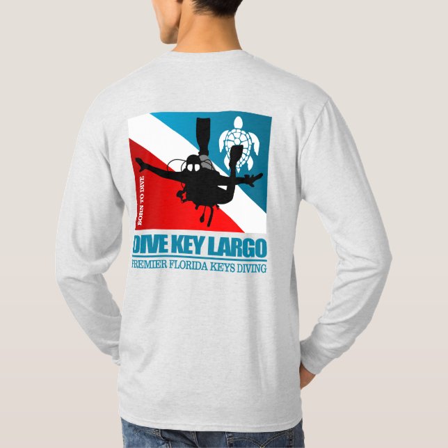 Dive Key Largo DF2 T-Shirt (Back)
