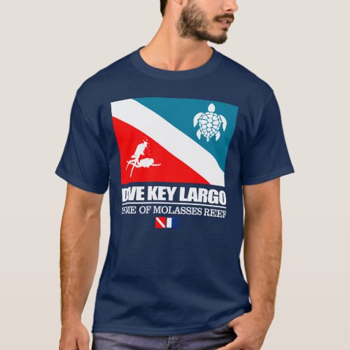 Dive Key Largo sq T_Shirt