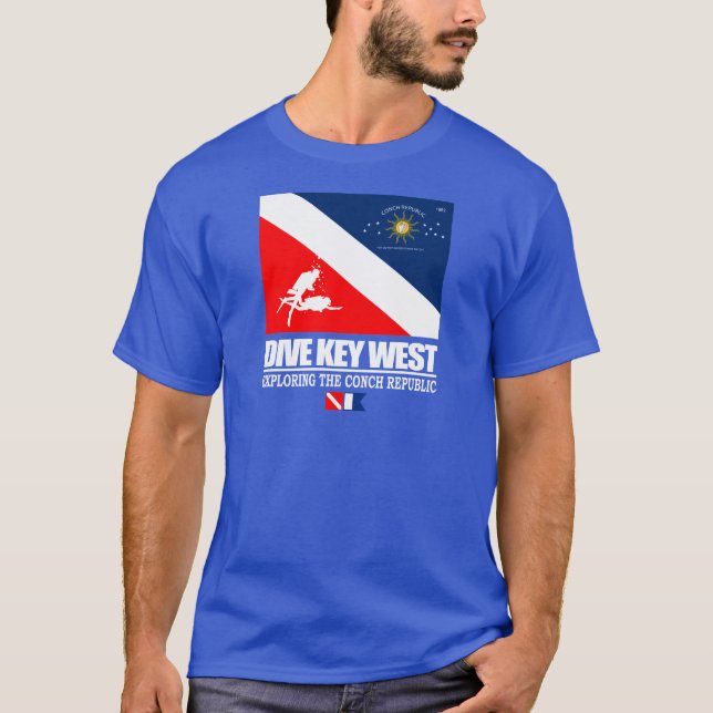 Dive Key West Apparel T-Shirt (Front)