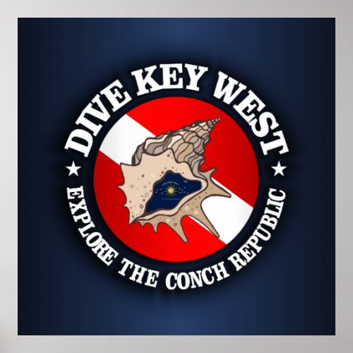 Dive Key West Poster
