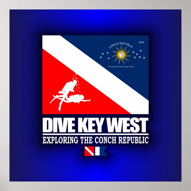 Dive Key West Poster (Front)