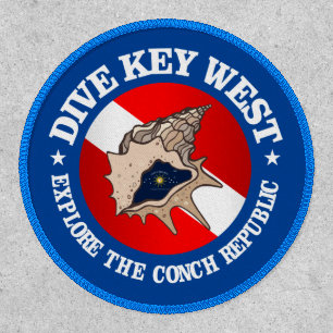 Dive Key West (rd) Patch