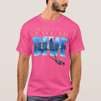Dive Lanikai Beach Scuba Diving Snorkeling T-Shirt
