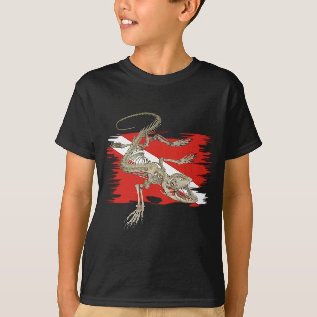 Dive Lizard T-Shirt (Front)