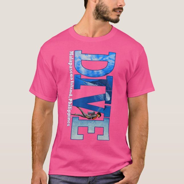 Dive Malapascua Island Scuba Diving Snorkeling T-Shirt (Front)