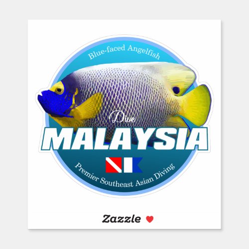 Dive Malaysia DD2 Sticker