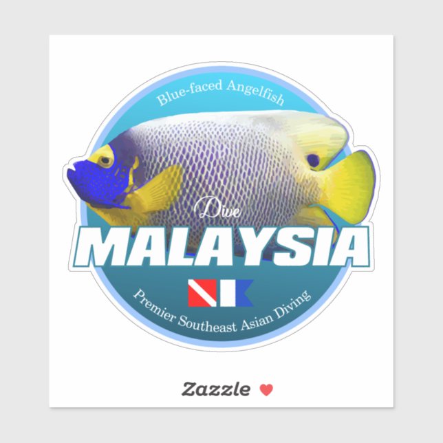 Dive Malaysia DD2 Sticker (Sheet)