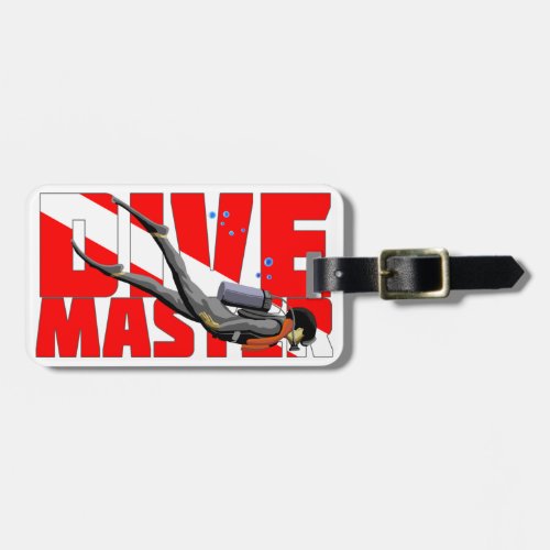 Dive Master Luggage Tag
