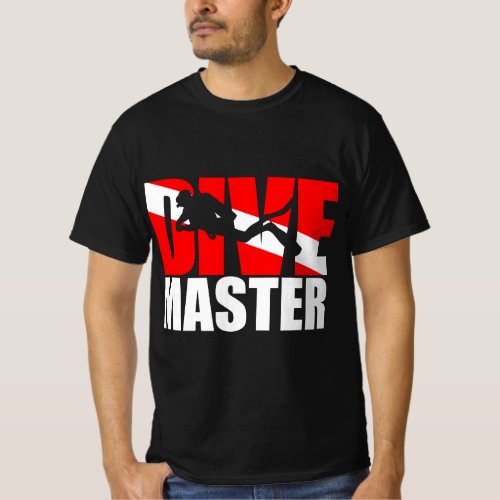 Dive Master Scuba Diving Gift T_Shirt