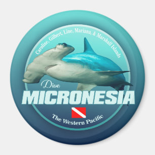 Dive Micronesia (DD2) Magnet
