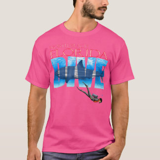 Dive North Beach Scuba Diving Snorkeling T-Shirt