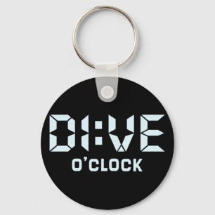Dive O'Clock Keychain