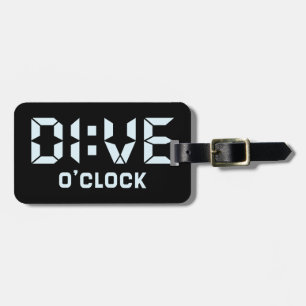 Dive O'Clock Luggage Tag