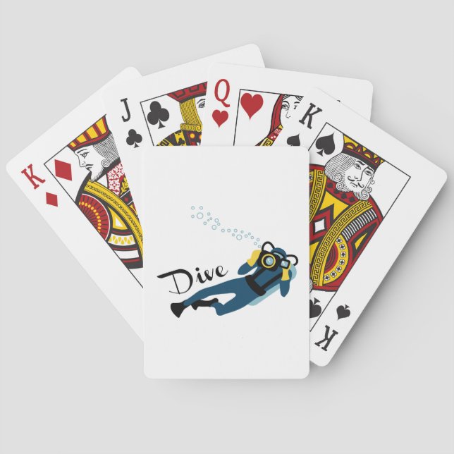 Dive Poker Cards (Back)