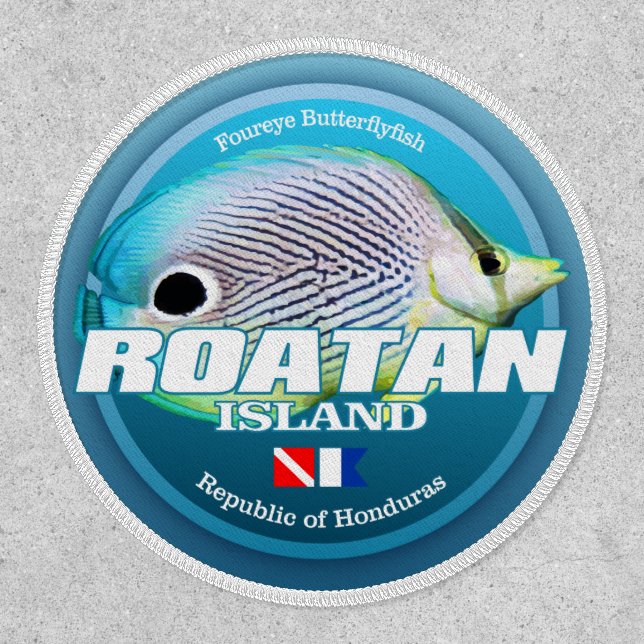 Dive Roatan Island (DD2)  Patch (Front)