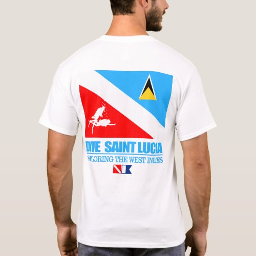Dive Saint Lucia sq T_Shirt