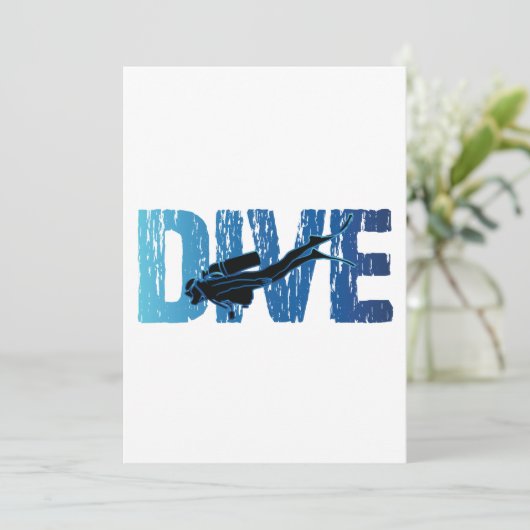 Dive Scuba Diver Horizontal (Standing Front)