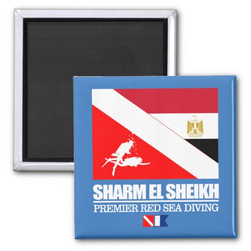 Dive Sharm el Sheikh sq Magnet