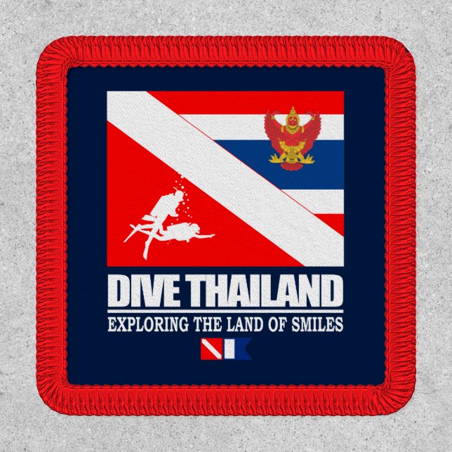 Dive Thailand Apparel Patch (Front)