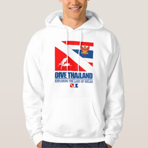 Dive Thailand sq Hoodie