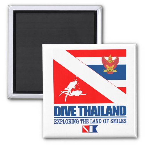 Dive Thailand sq Magnet