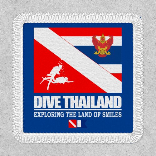 Dive Thailand sq  Patch
