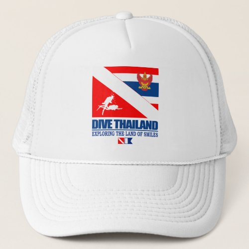 Dive Thailand sq Trucker Hat