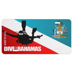 Dive The Bahamas DF2 License Plate