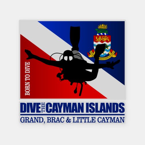Dive The Cayman Islands DF2 Sticker