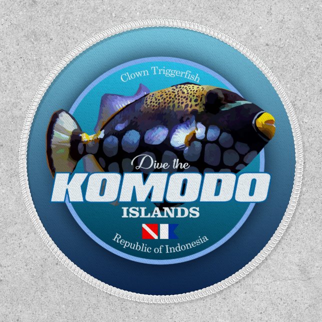 Dive the Komodo Islands (DD2) Patch (Front)