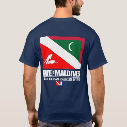 Dive The Maldives sq T_Shirt