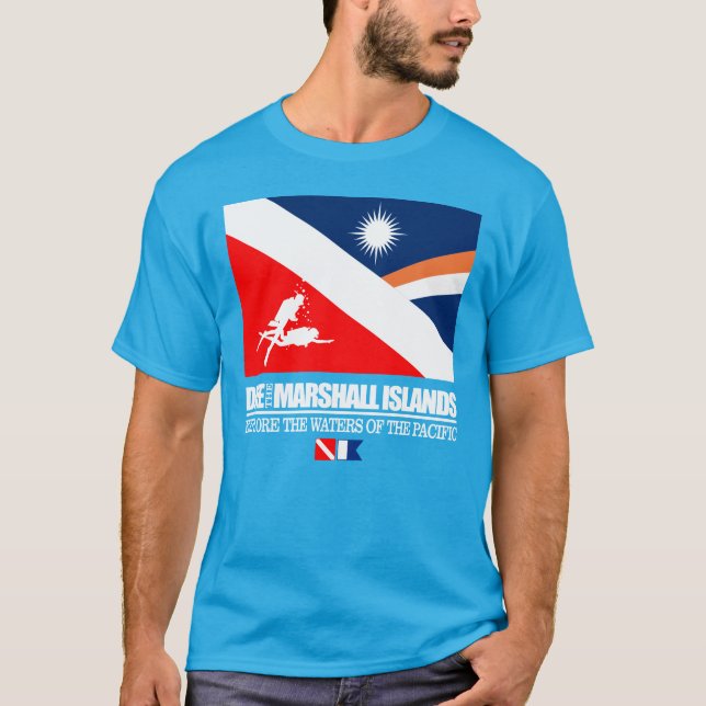 Dive The Marshall Islands (sq) T-Shirt (Front)