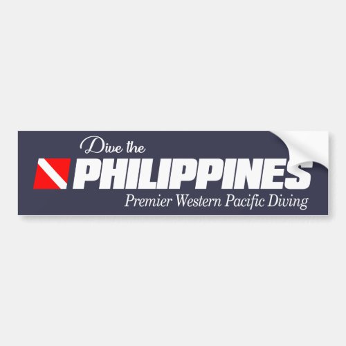 Dive the Philippines DD2 Bumper Sticker