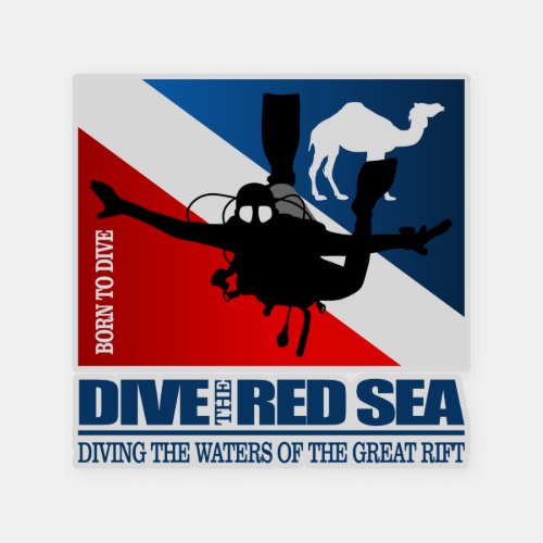 Dive The Red Sea DF2 Sticker