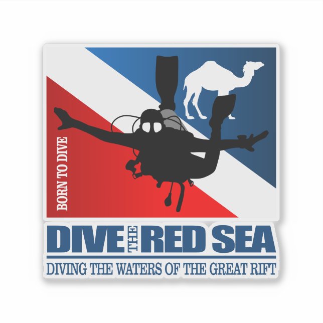 Dive The Red Sea DF2 Sticker (Front)