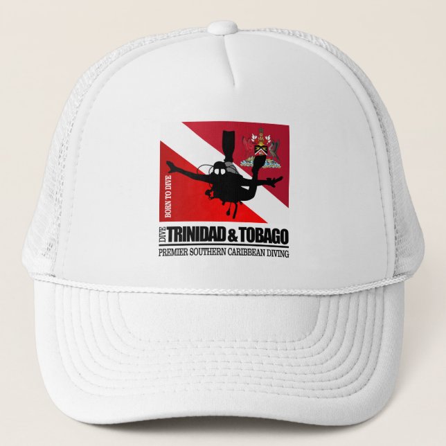 Dive Trinidad & Tobago DF2 Trucker Hat (Front)