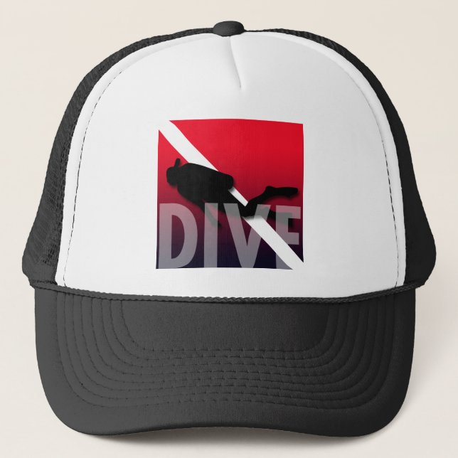 DIVE TRUCKER HAT (Front)