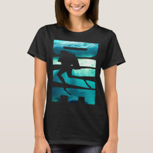 Dive Undersea Scuba Snorkeling Seascape for Diving T-Shirt