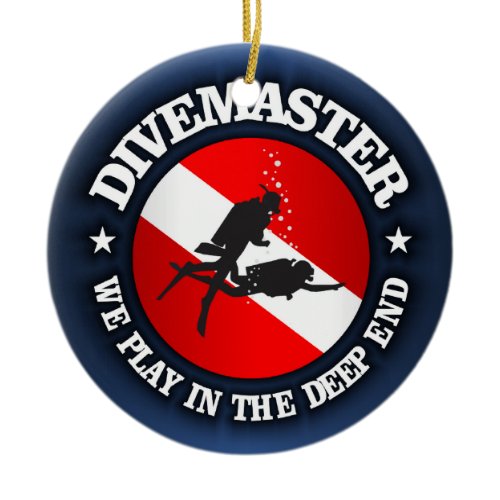 Divemaster (Deep End) Ceramic Ornament