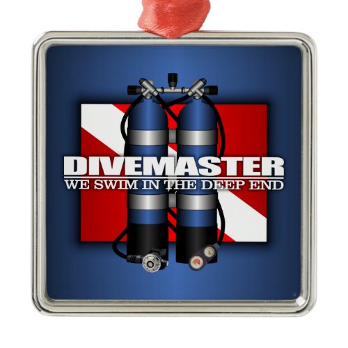 Divemaster (Scuba Tanks) Metal Ornament