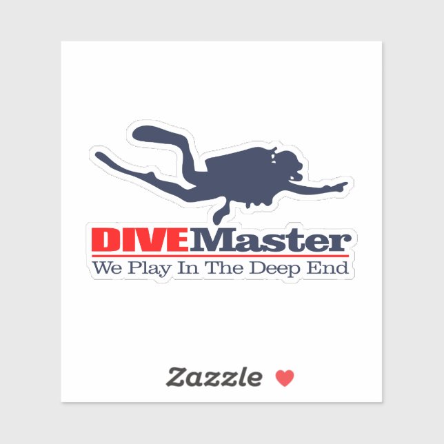 DIVEMaster  Sticker (Sheet)