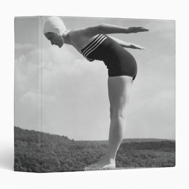 Diver 3 Ring Binder (Front/Spine)