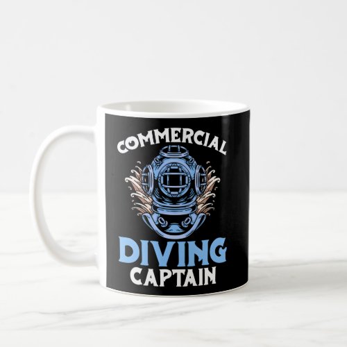 Diver Captain Dive Snorkeling Scuba Commercial Div Coffee Mug