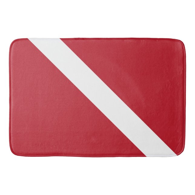 Diver Down Bath Mat (Front)