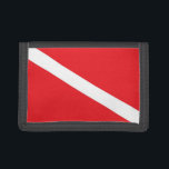 Diver Down Flag Wallet<br><div class="desc">Diver Down Flag Wallet</div>